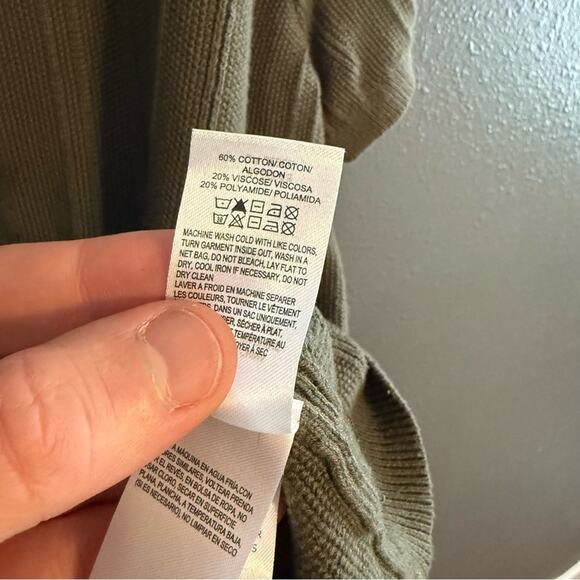 Lucky Brand Men's Green Knitted Sweater Shirt Size XXL - Picture 5 of 5